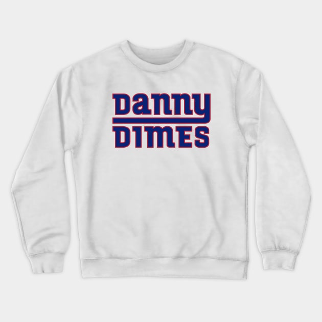 Danny Dimes - White Crewneck Sweatshirt by KFig21